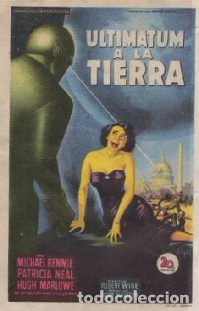 Cine: PROGRAMA DE CINE: ULTIMATUM A LA TIERRA PC-8610 - Foto 1