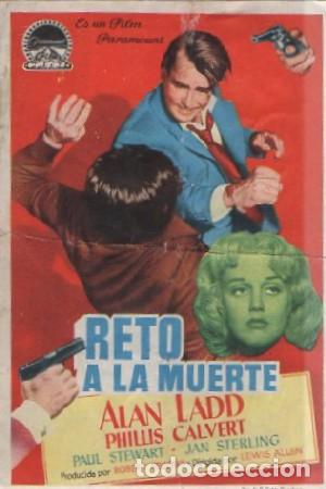 Cine: PROGRAMA DE CINE: RETO A LA MUERTE PC-8618 - Foto 1
