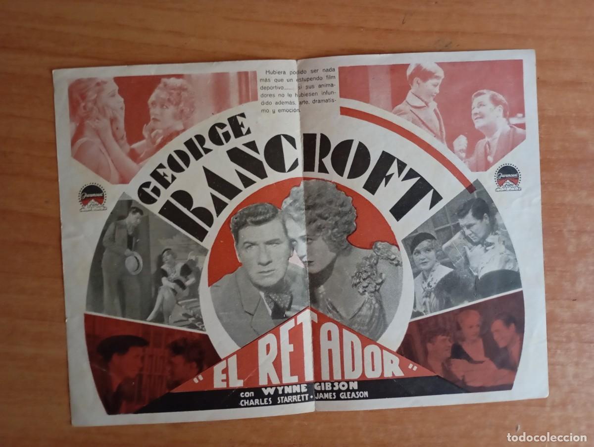 Cine: UNI-2-PROGRAMA DE CINE DE LA PELICULA--- EL RETADOR - Foto 2
