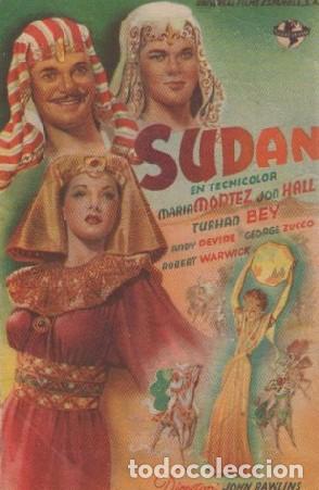 Cine: PROGRAMA DE CINE: SUDAN PC-8642 - Foto 1