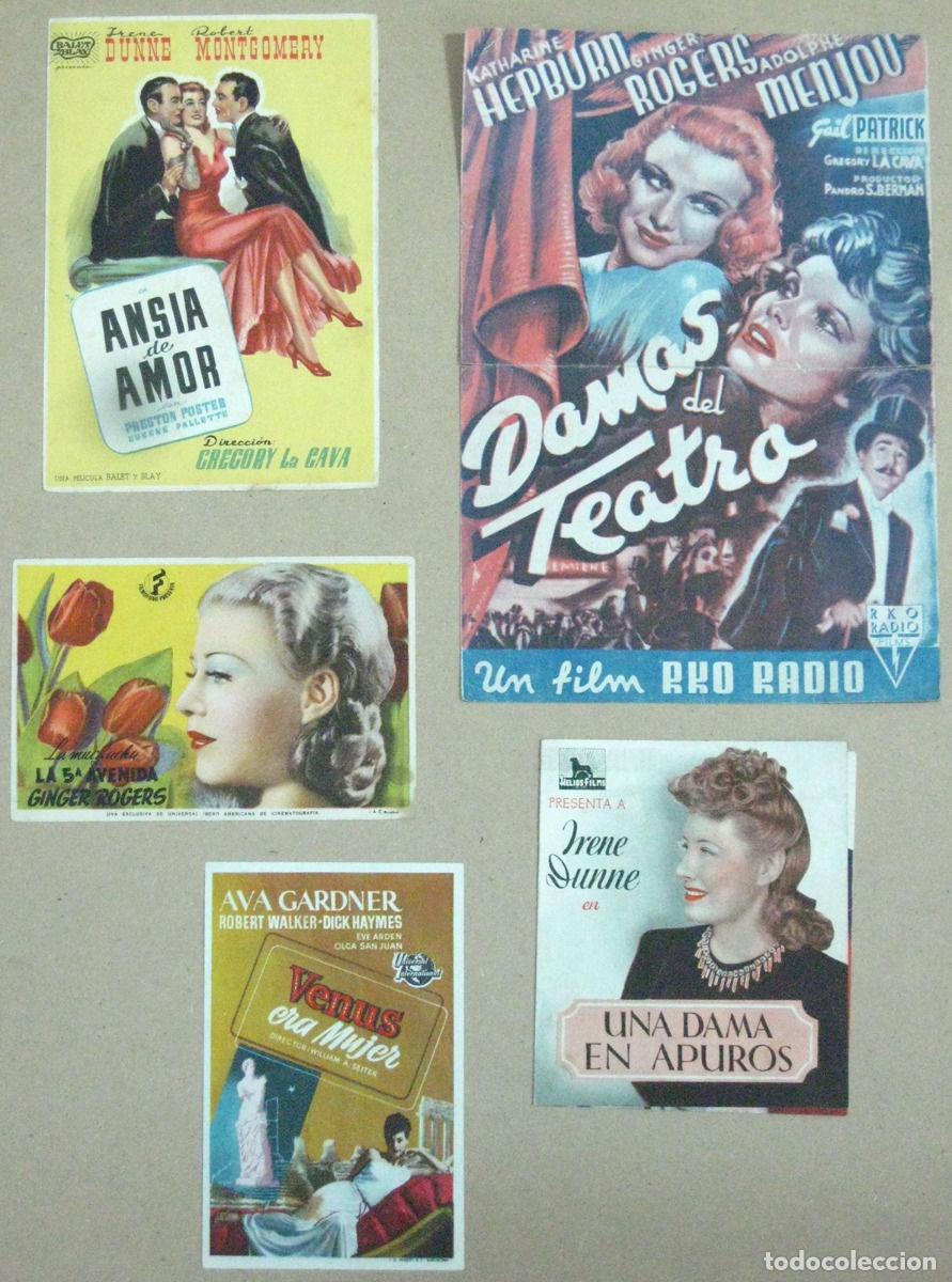Cine: VJ20D GREGORY LA CAVA COLECCION DE 5 PROGRAMAS ORIGINALES ESPA&Ntilde;OLES - Foto 1