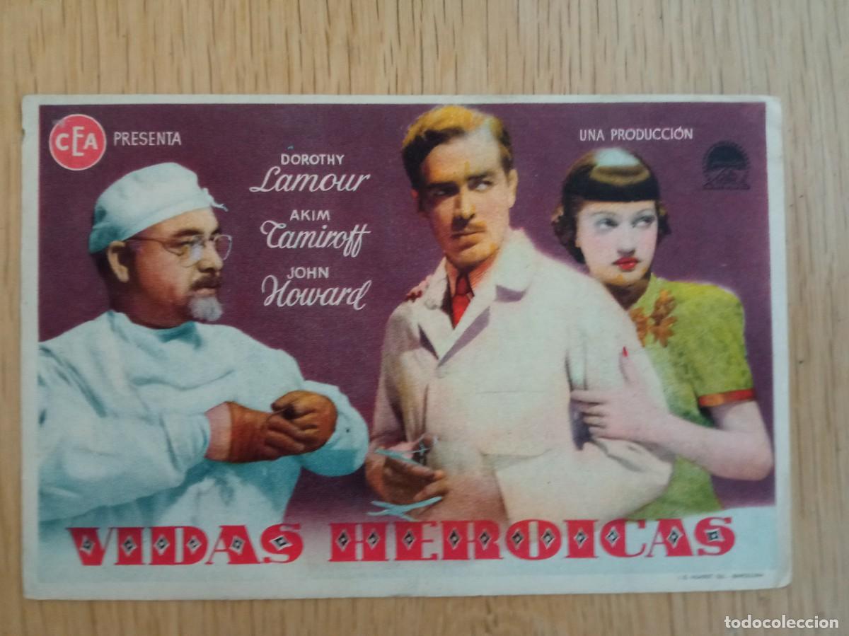 Kino: VIDAS HEROICAS, DOROTHY LAMOUR, TEATRO GAZTAMBIDE, TUDELA