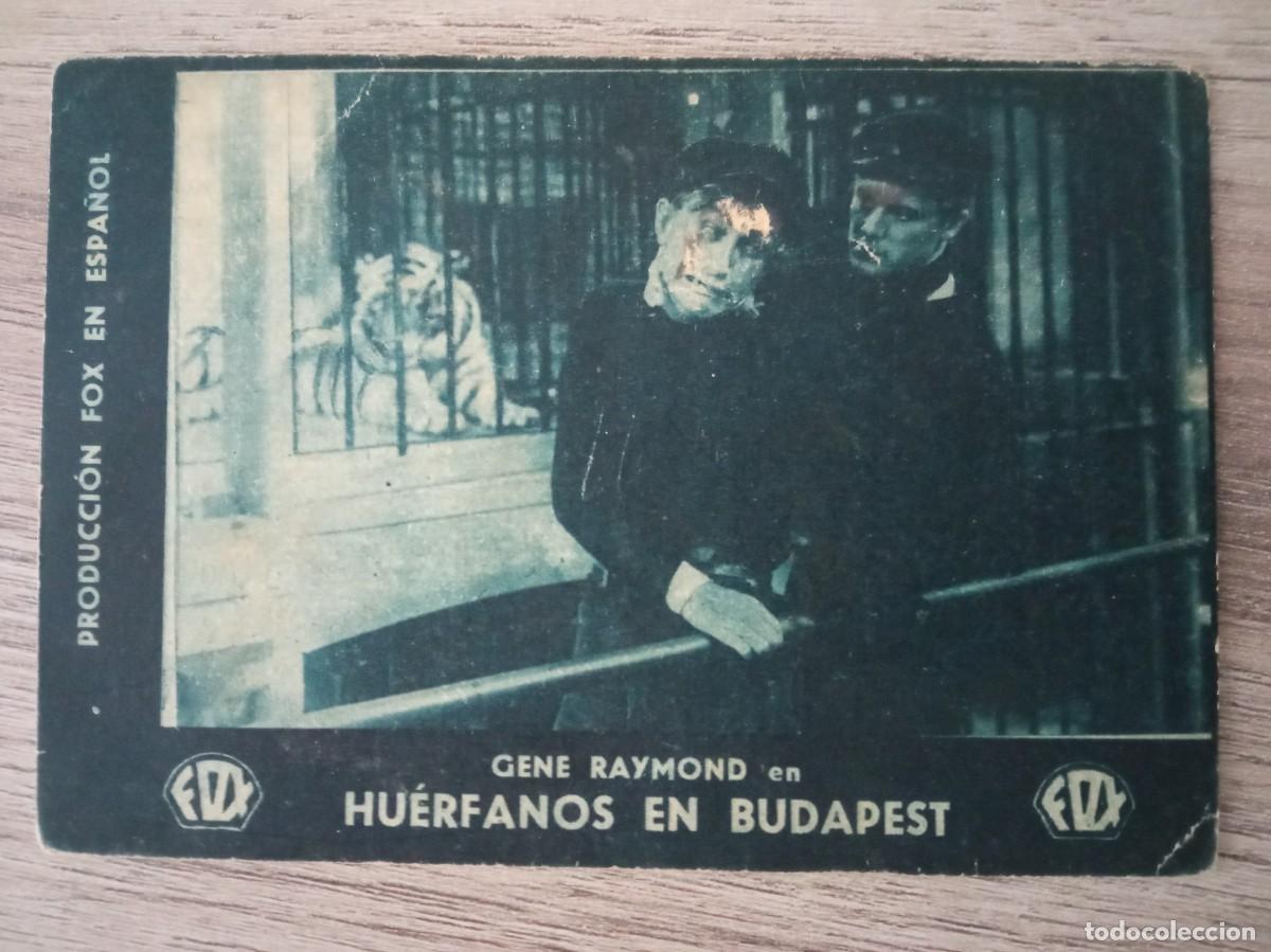 Kino: HUERFANOS DE BUDAPEST, GENE RAYMOND