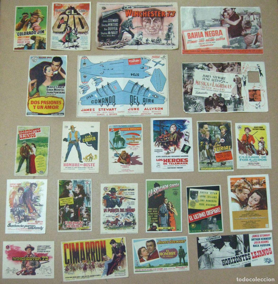 Cine: VJ66D ANTHONY MANN COLECCION DE 23 PROGRAMAS ORIGINALES ESPA&Ntilde;OLES - Foto 1