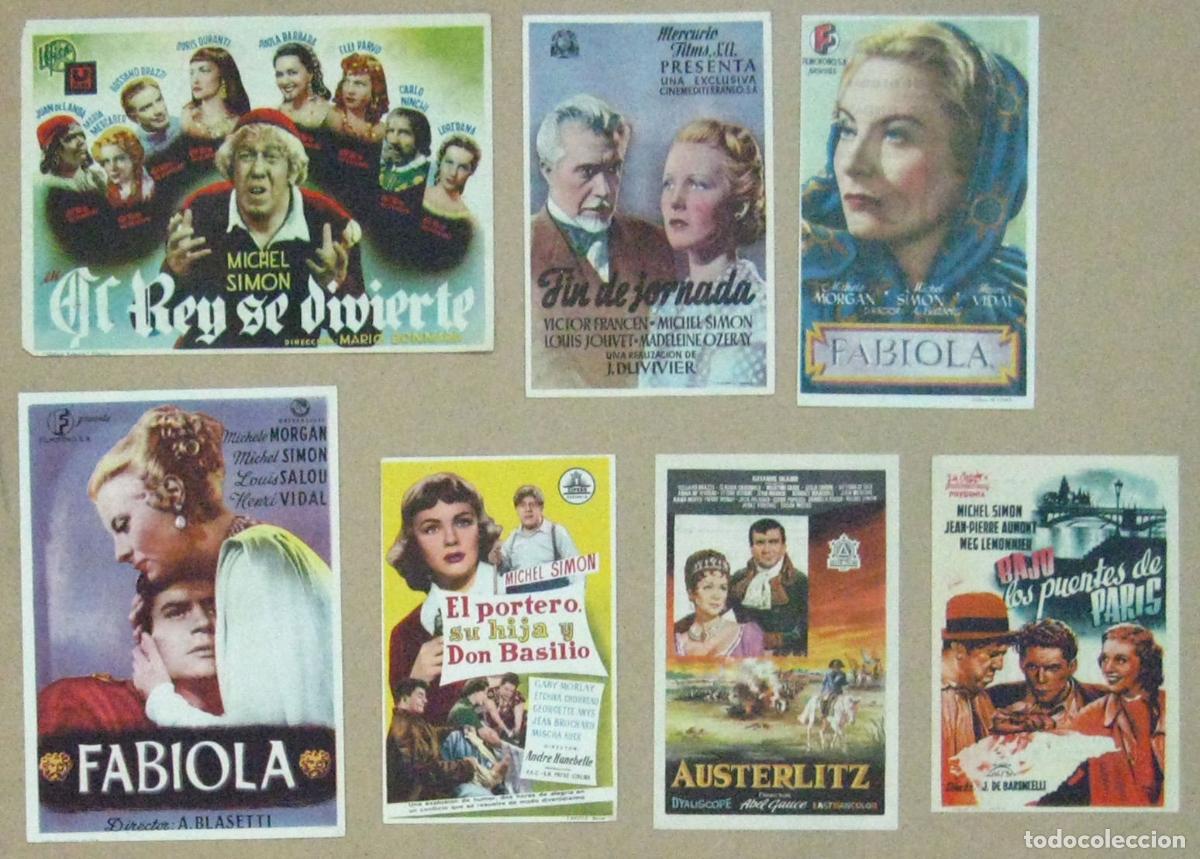 Cine: VK17D MICHEL SIMON COLECCION DE 7 PROGRAMAS ORIGINALES ESPA&Ntilde;OLES - Foto 1