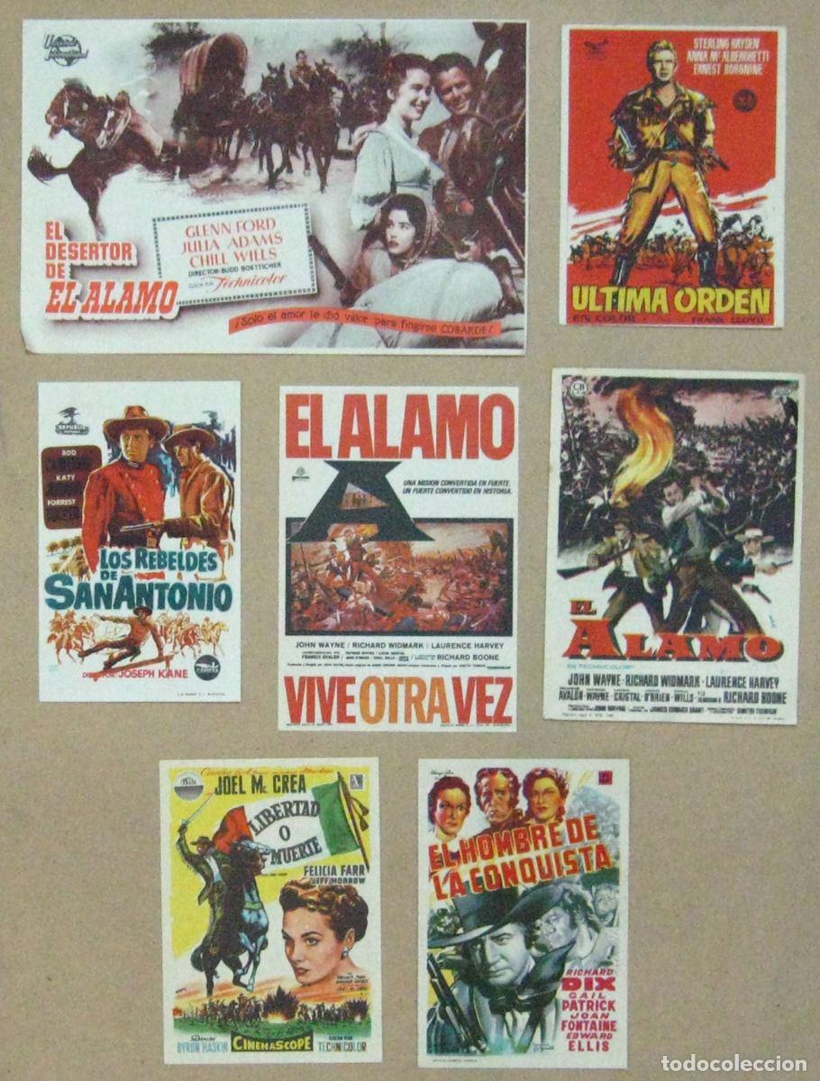 Cine: VK18D EL ALAMO COLECCION DE 7 PROGRAMAS ORIGINALES ESPA&Ntilde;OLES - Foto 1