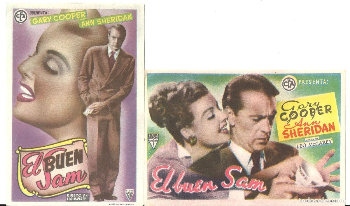 Cine: VN92D EL BUEN SAM COLECCION DE 2 PROGRAMAS ORIGINALES ESPA&Ntilde;OLES - Foto 1