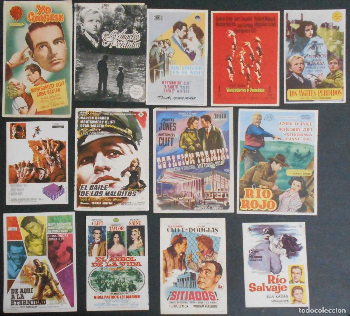 Cine: WU95D MONTGOMERY CLIFT COLECCION DE 13 PROGRAMAS ORIGINALES ESPA&Ntilde;OLES - Foto 1