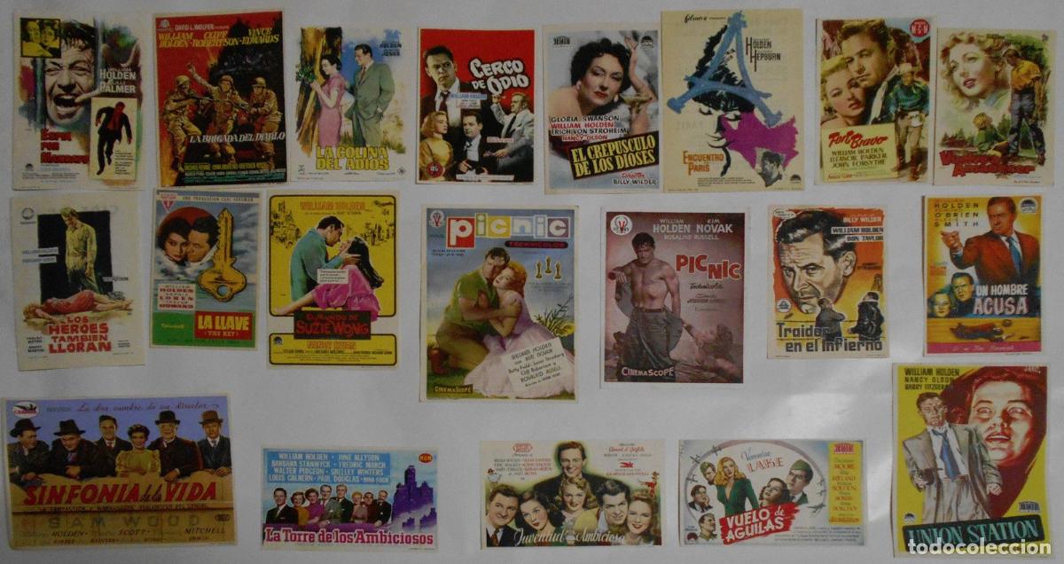 Cine: WW00D WILLIAM HOLDEN COLECCION DE 21 PROGRAMAS ORIGINALES ESPA&Ntilde;OLES - Foto 1