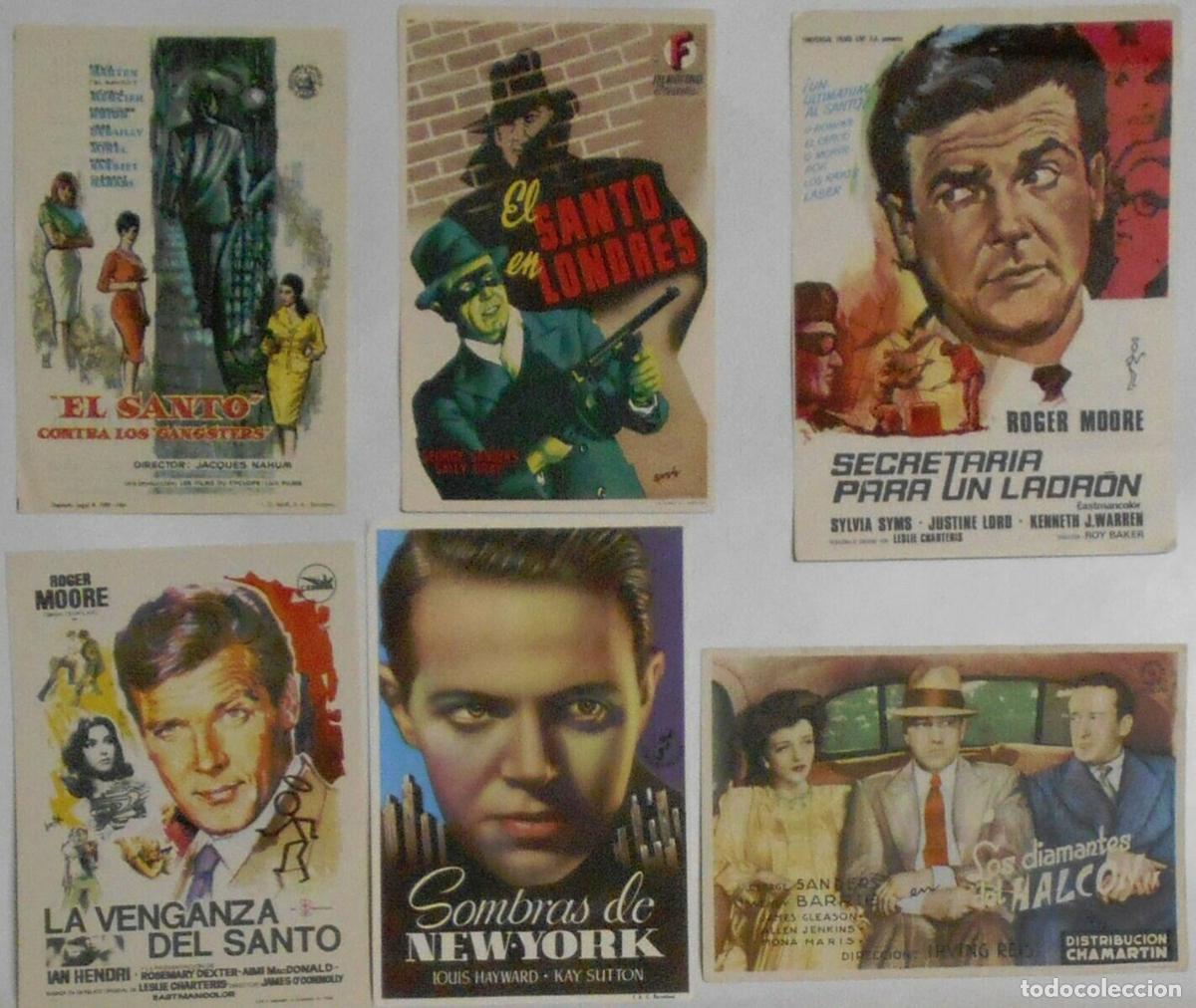 Cine: WW10D EL SANTO SIMON TEMPLAR COLECCION DE 6 PROGRAMAS ORIGINALES ESPA&Ntilde;OLES - Foto 1