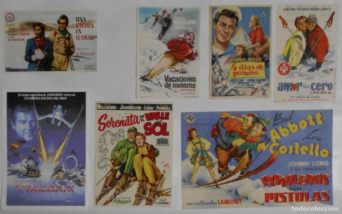 Cine: WW20D ESQUI SKI COLECCION DE 7 PROGRAMAS ORIGINALES ESPA&Ntilde;OLES - Foto 1