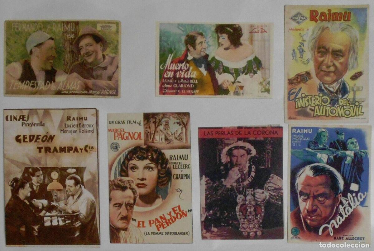 Cine: WW34D RAIMU COLECCION DE 7 PROGRAMAS ORIGINALES ESPA&Ntilde;OLES - Foto 1