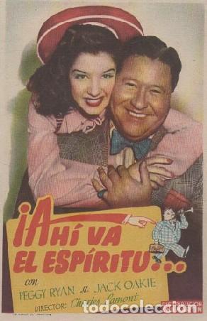 Cine: PROGRAMA DE CINE: &iexcl;AH&Iacute; VA EL ESP&Iacute;RITU&hellip; PC-8657 - Foto 1