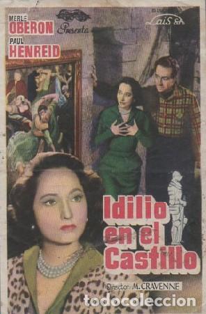 Cine: PROGRAMA DE CINE: IDILIO EN EL CASTILLO PC-8660 - Foto 1