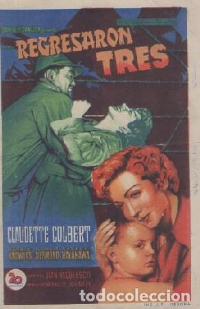 Cine: PROGRAMA DE CINE: REGRESARON TRES PC-8661 - Foto 1