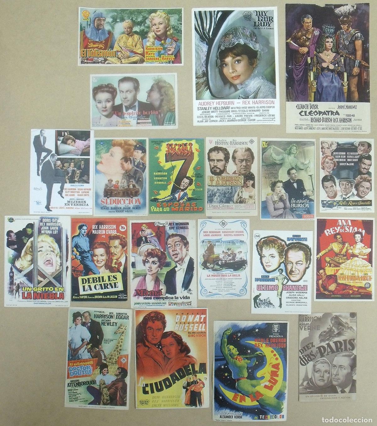 Cine: PY24D REX HARRISON COLECCION DE 20 PROGRAMAS ORIGINALES ESPA&Ntilde;OLES - Foto 1