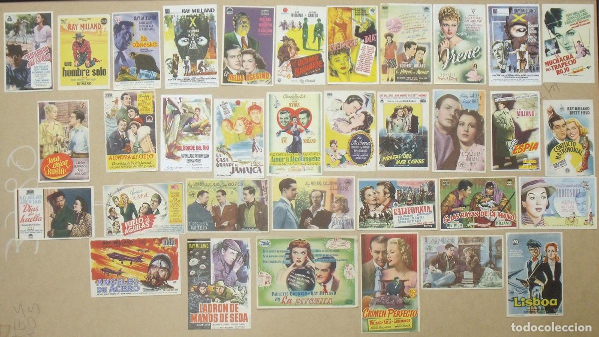 Cine: PY46D RAY MILLAND COLECCION DE 34 PROGRAMAS ORIGINALES ESPA&Ntilde;OLES - Foto 1