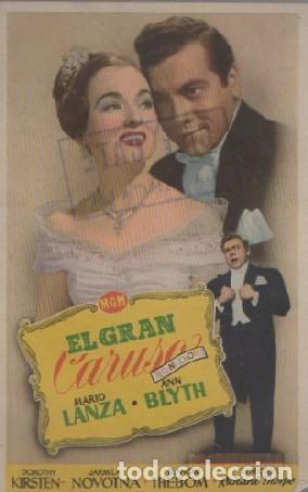 Cine: PROGRAMA DE CINE: LA GRAN CARUSO PC-8668 - Foto 1