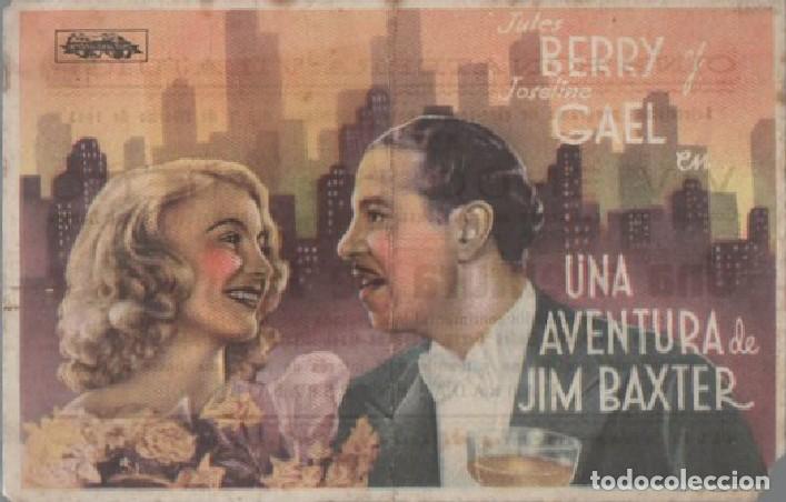 Cine: PROGRAMA DE CINE: UNA AVENTURA DE JIM BAXTER PC-8669 - Foto 1