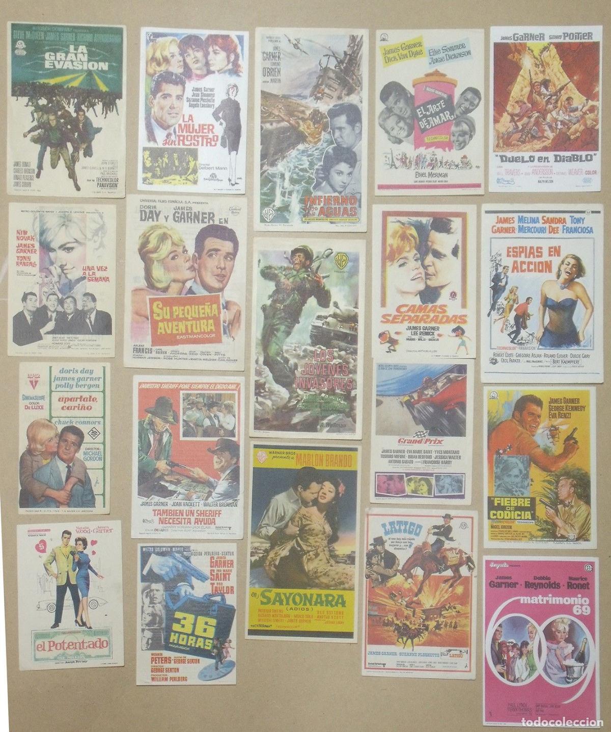 Cine: PY68D JAMES GARNER COLECCION DE 19 PROGRAMAS ORIGINALES ESPA&Ntilde;OLES - Foto 1