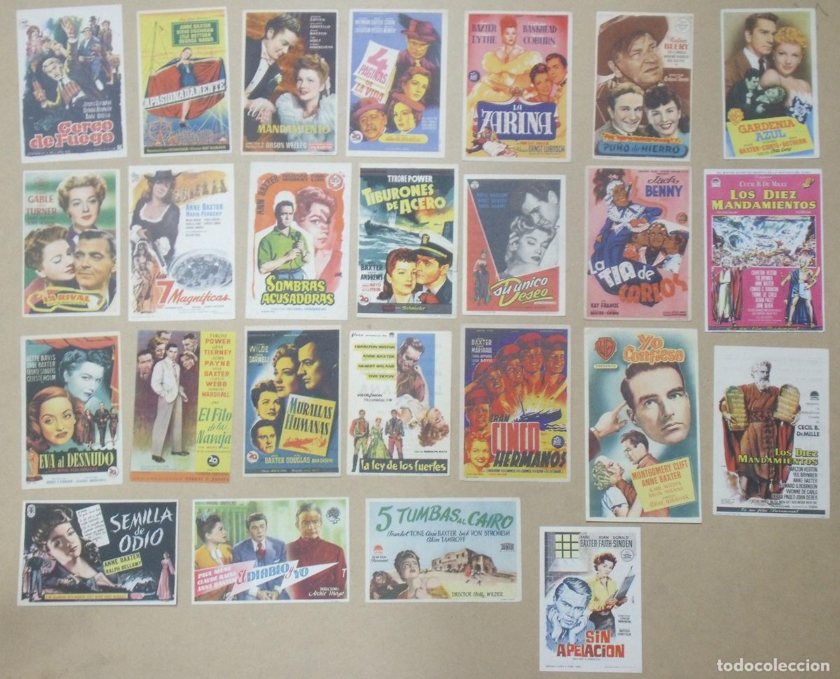 Cine: PY77D ANNE BAXTER COLECCION DE 25 PROGRAMAS ORIGINALES ESPA&Ntilde;OLES - Foto 1