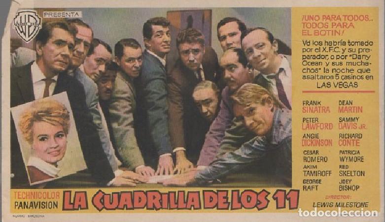 Cine: PROGRAMA DE CINE: LA CUADRILLA DE LOS 11 PC-8678 - Foto 1