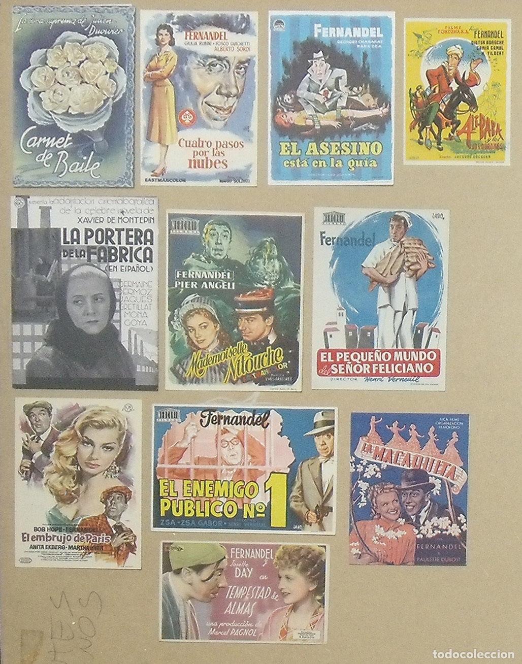 Cine: PY97D FERNANDEL COLECCION DE 11 PROGRAMAS ORIGINALES ESPA&Ntilde;OLES - Foto 1