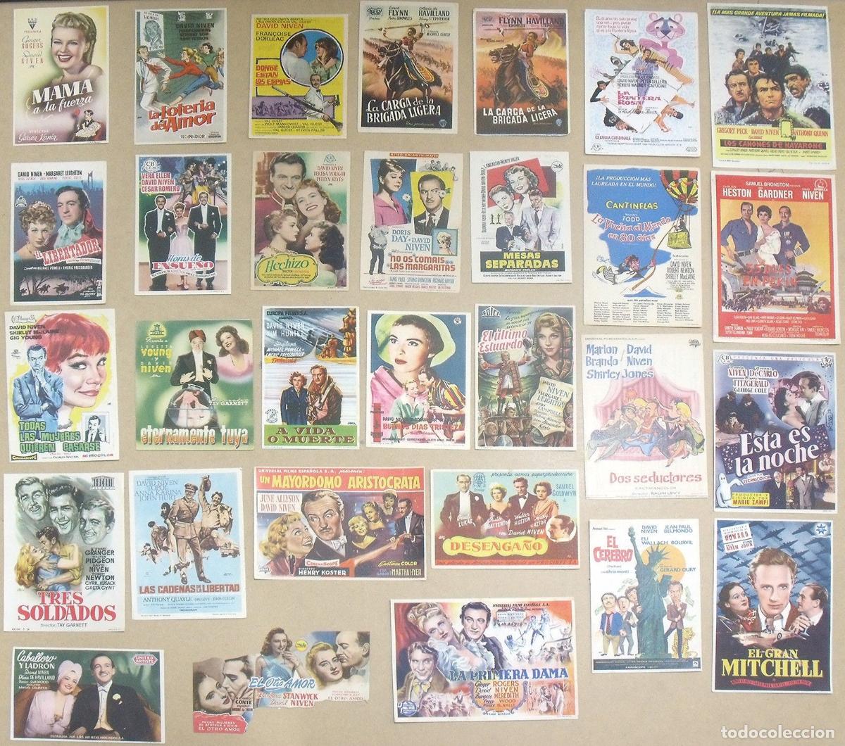 Cine: PZ14D DAVID NIVEN COLECCION DE 30 PROGRAMAS ORIGINALES ESPA&Ntilde;OLES - Foto 1