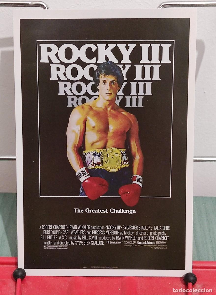 Cine: Folleto Rocky III (3) - Foto 1
