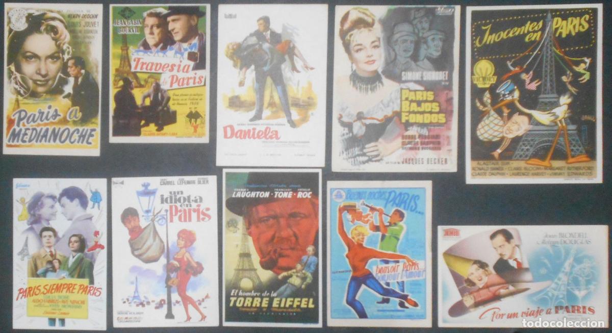 Cine: WZ85D TORRE EIFFEL PARIS COLECCION DE 10 PROGRAMAS ORIGINALES ESPA&Ntilde;OLES - Foto 1