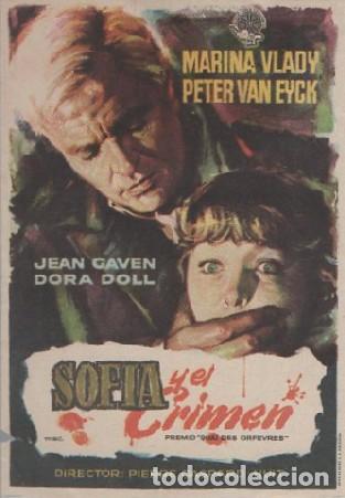 Cine: PROGRAMA DE CINE: SOF&Iacute;A Y EL CRIMEN PC-8685 - Foto 1