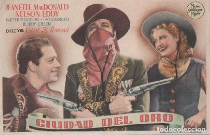Cine: PROGRAMA DE CINE: CIUDAD DEL ORO PC-8689 - Foto 1