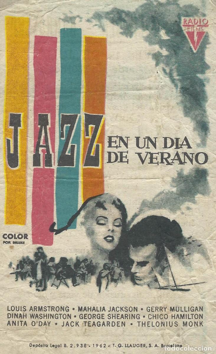 Cine: F5763 JAZZ EN UN DIA DE VERANO - Foto 1