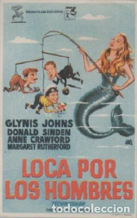 Cine: PROGRAMA DE CINE: LOCA POR LOS HOMBRES PC-8719 - Foto 1