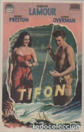Cine: PROGRAMA DE CINE: TIFON PC-8721 - Foto 1