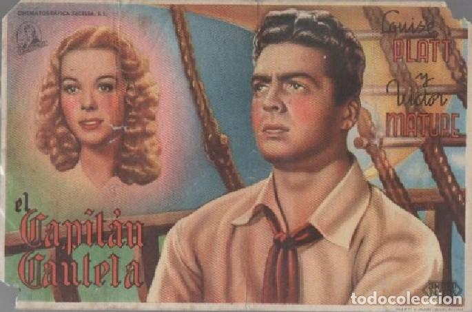 Cine: PROGRAMA DE CINE: EL CAPIT&Aacute;N CAUTELA PC-8768 - Foto 1