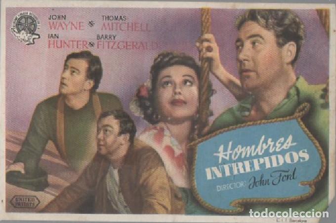 Cine: PROGRAMA DE CINE: HOMBRES INTREPIDOS PC-8773 - Foto 1