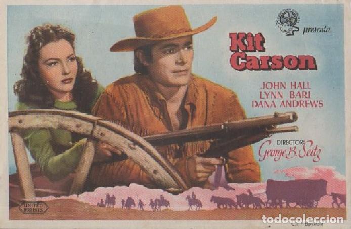 Cine: PROGRAMA DE CINE: KIT CARSON PC-8776 - Foto 1