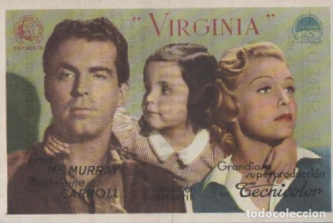 Cine: PROGRAMA DE CINE: VIRGINIA PC-8779 - Foto 1