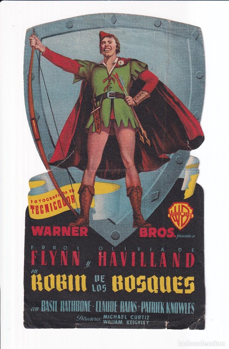 Cine: ROBIN DE LOS BOSQUES .- ERROL FLYNN - Foto 1