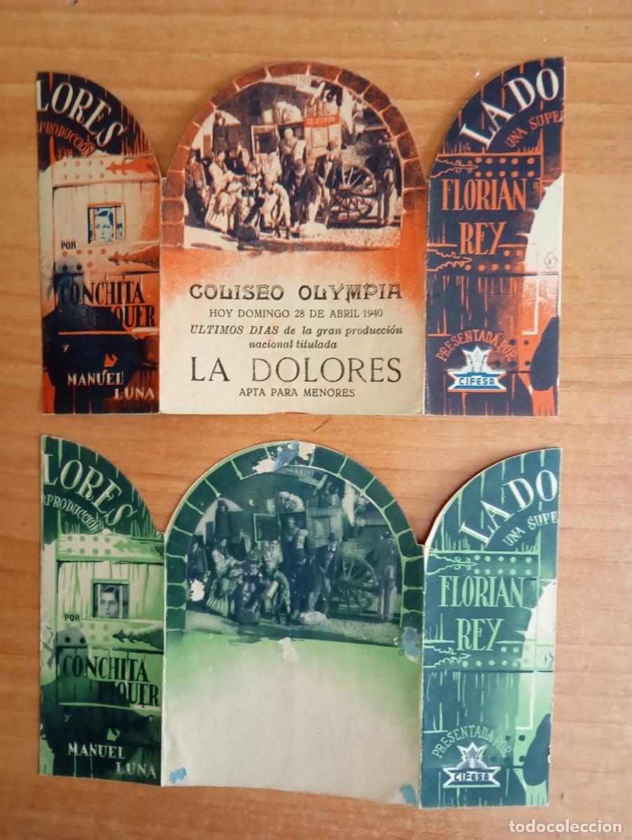 Cine: z-PROGRAMA DE CINE DE LA PELICULA--- LA DOLORES - Foto 1