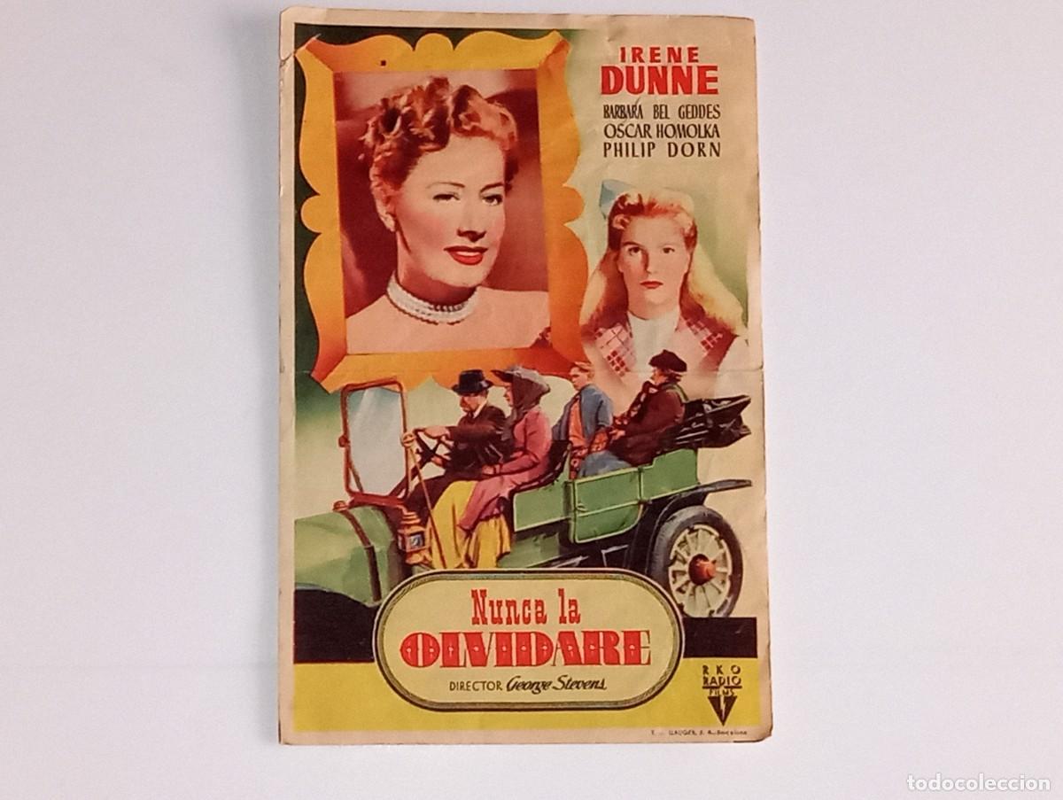 Kino: ANTIGUO PROGRAMA DE CINE NUNCA LA OLVIDARE CINE IMPERIAL VALENCIA A&Ntilde;O 1950