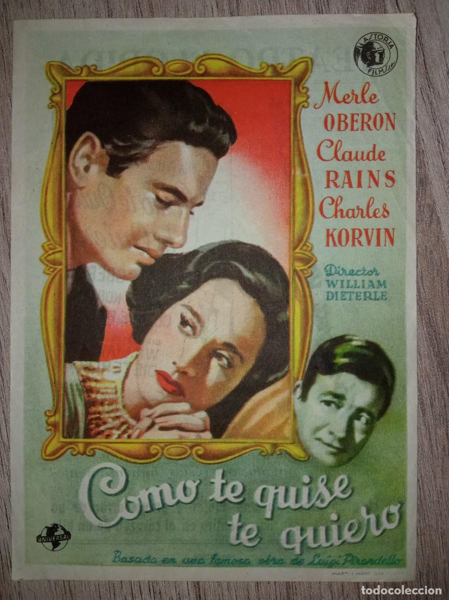 Kino: COMO TE QUIESE TE QUIERO, INAUGURACI&Oacute;N DEL TEATRO FLORIDA DE VITORIA, 1947