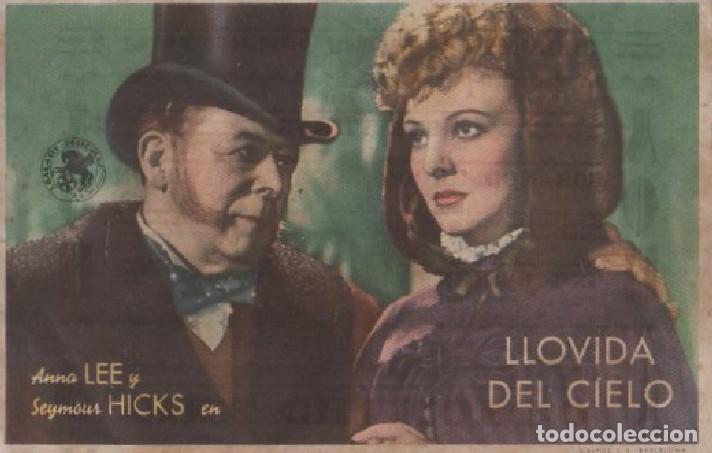 Cine: PROGRAMA DE CINE: LLOVIDA DEL CIELO PC-8789 - Foto 1