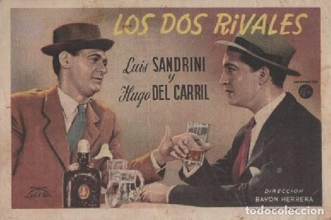 Cine: PROGRAMA DE CINE: LOS DOS RIVALES PC-8804 - Foto 1
