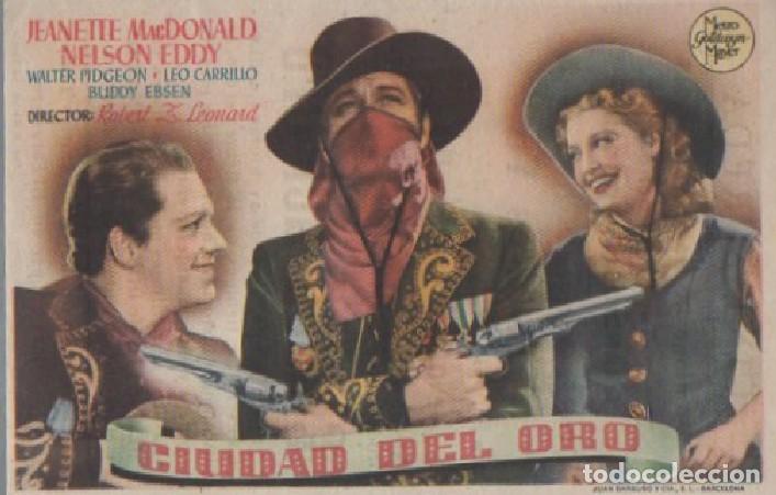 Cine: PROGRAMA DE CINE: CIUDAD DEL ORO PC-8809 - Foto 1