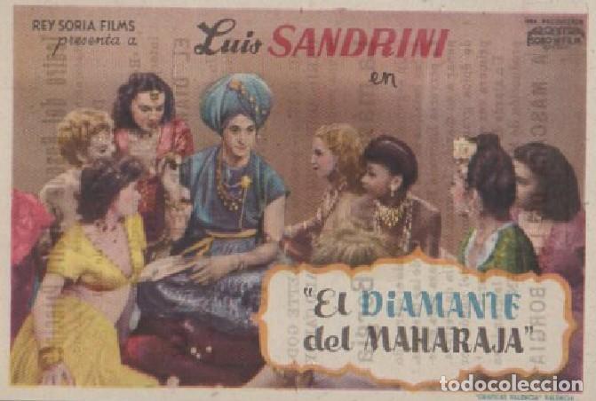 Cine: PROGRAMA DE CINE: EL DIAMANTE DEL MAHARAJA PC-8810 - Foto 1