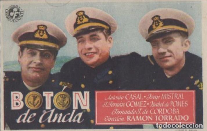 Cine: PROGRAMA DE CINE: BOT&Oacute;N DE ANCLA PC-8812 - Foto 1