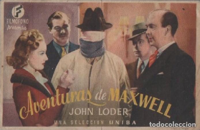 Cine: PROGRAMA DE CINE: AVENTURAS DE MAXWELL PC-8813 - Foto 1