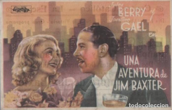 Cine: PROGRAMA DE CINE: UNA AVENTURA DE JIM BAXTER PC-8817 - Foto 1